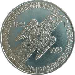 5 Mark 1952 Bildseite Deutschland Gedenkmünzen