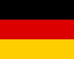 Fahne Bundesrepublick Deutschland seit 1945