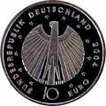 Wertseite: 10 Euro 2004 Deutschland 