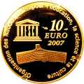 Wertseite: 10 Euro 2007 Frankreich 