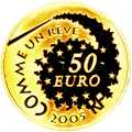 Picture side: 50 Euro 2005 France 
