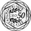 Bildseite: 50 Euro 2014 Frankreich 