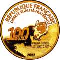 Bildseite: 100 Euro 2002 Frankreich 
