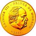 Picture side: 100 Euro 2003 Monaco 