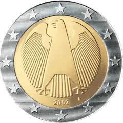Bildseite: 2 Euro 2008 Deutschland 