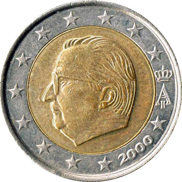 Picture side: 2 Euro 1999 Belgium 