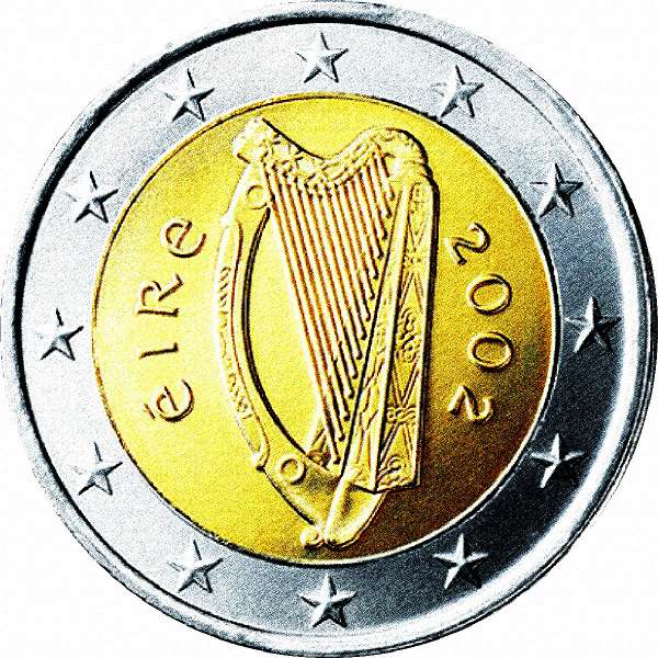 Bildseite: 2 Euro 2002 Irland 