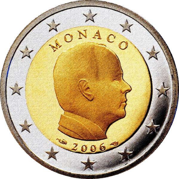 Bildseite: 2 Euro 2006 Monaco 