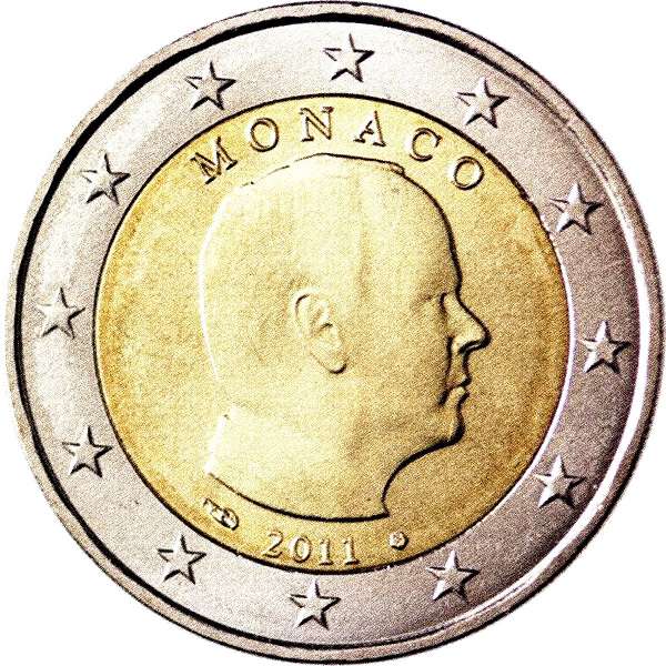 Bildseite: 2 Euro 2009 Monaco 