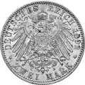Deutschland Kaiserreich Reuss ältere Linie Greiz 2 Mark 1892 Wertseite Münze anzeigen 2 Mark 1892 Wertseite Deutschland Kaiserreich