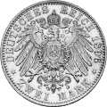Deutschland Kaiserreich Schwarzburg-Sondershausen 2 Mark 1896 Wertseite Münze anzeigen 2 Mark 1896 Wertseite Deutschland Kaiserreich