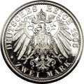 Deutschland KRGM Schwarzburg-Sondershausen 2 Mark 1905 Wertseite Münze anzeigen 2 Mark 1905 Wertseite Deutschland KRGM