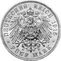 Deutschland KRGM Braunschweig 5 Mark 1915 Wertseite Münze anzeigen 5 Mark 1915 Wertseite Deutschland KRGM