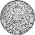 Deutschland KRGM Preußen 2 Mark 1901 Wertseite Münze anzeigen 2 Mark 1901 Wertseite Deutschland KRGM