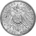 Deutschland KRGM Preußen 3 Mark 1913 Wertseite Münze anzeigen 3 Mark 1913 Wertseite Deutschland KRGM