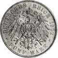 Deutschland KRGM Sachsen 5 Mark 1902 Wertseite Münze anzeigen 5 Mark 1902 Wertseite Deutschland KRGM