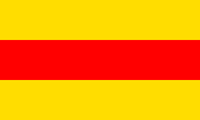 Flagg of grand duchy Baden 1806-1871
