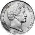 1 Gulden 1844 Bildseite Deutschland Altdeutschland
