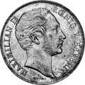 1 Gulden 1860 Bildseite Deutschland Altdeutschland