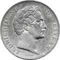 2 Gulden 1845 Bildseite Deutschland Altdeutschland