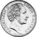 2 Gulden 1855 Bildseite Deutschland Altdeutschland