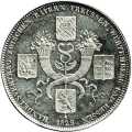 1 Geschichtsthaler 1829 Value side Germany German States