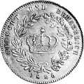 1 Kronenthaler 1825 Value side Germany German States