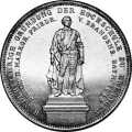 2 Thaler 1843 Value side Germany German States