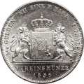 2 Thaler 1849 Value side Germany German States