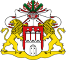 Emblem free city of Hamburg 1806-1871