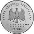 20 Euro 2016 Deutschland Wertseite Münze anzeigen Wertseite: 20 Euro 2016 Deutschland