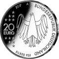 20 Euro 2017 Deutschland Wertseite Münze anzeigen Wertseite: 20 Euro 2017 Deutschland
