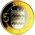 5 Euro 2011 Finnland Wertseite Münze anzeigen Wertseite: 5 Euro 2011 Finnland