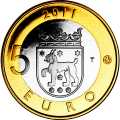 5 Euro 2011 Finnland Wertseite Münze anzeigen Wertseite: 5 Euro 2011 Finnland