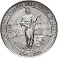 5 Euro 2011 Italien Wertseite Münze anzeigen Wertseite: 5 Euro 2011 Italien