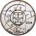 Wertseite: 5 Euro 2016 Portugal 