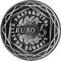 Wertseite: 5 Euro 2008 Frankreich 