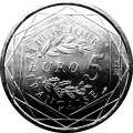 Wertseite: 5 Euro 2013 Frankreich 