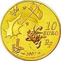 Wertseite: 10 Euro 2007 Frankreich 