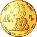 Picture side: 10 Euro 2008 France 