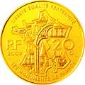 20 Euro 2002 Frankreich Wertseite Münze anzeigen Wertseite: 20 Euro 2002 Frankreich