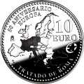 Wertseite: 10 Euro 2007 Spanien 