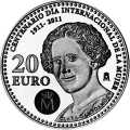 20 Euro 2011 Spanien Wertseite Münze anzeigen Wertseite: 20 Euro 2011 Spanien