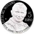 5 Euro 2011 Vatikanstadt Wertseite Münze anzeigen Wertseite: 5 Euro 2011 Vatikanstadt