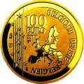 Value side: 100 Euro 2017 Belgium 