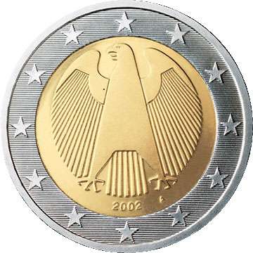 Picture side: 2 Euro 2002 Germany 