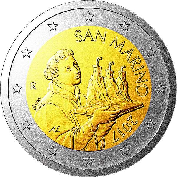 Picture side: 2 Euro 2017 San Marino 