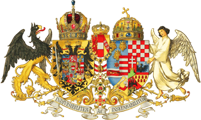Wappen der Doppelmonarchie Österrech Ungarn