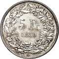Schweiz 5 Franken 1850 Wertseite Münze anzeigen 5 Franken 1850 Wertseite Schweiz